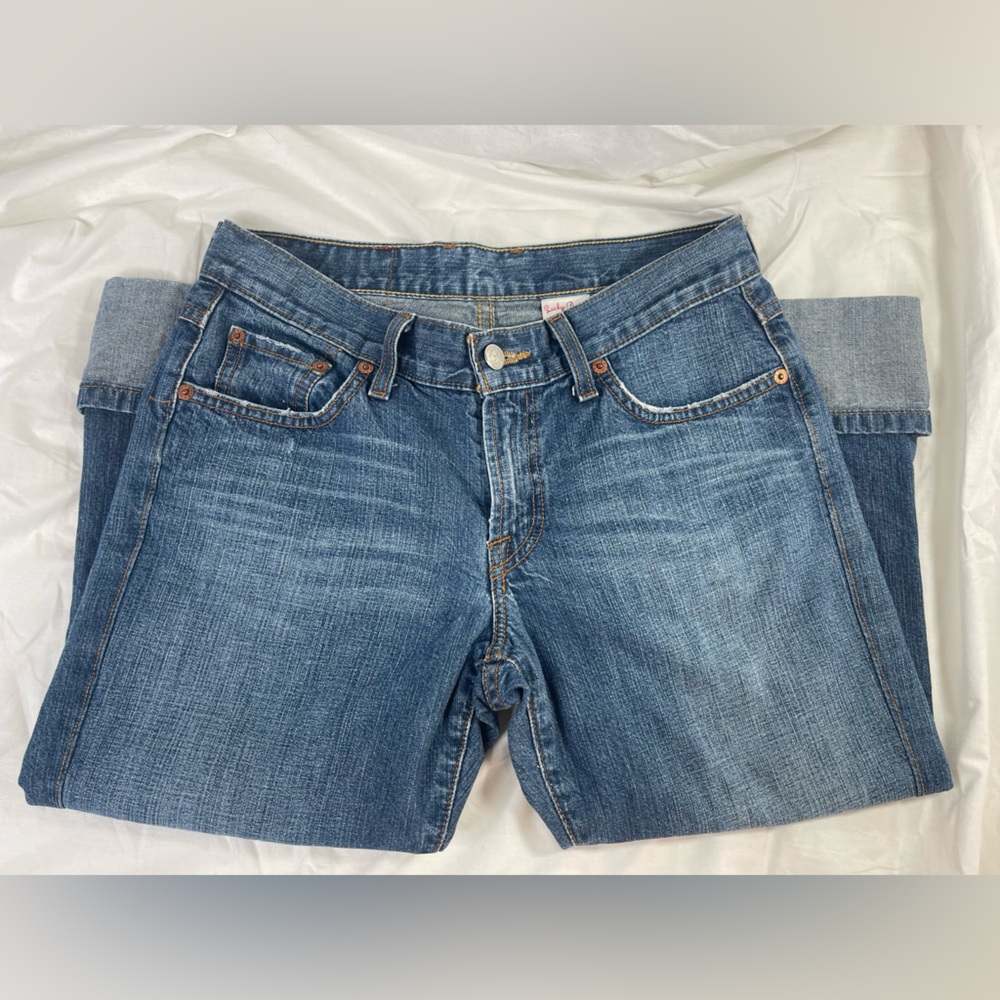 ⭐️Lucky Brand Blue Classic Fit Crop Jeans Medium Wash